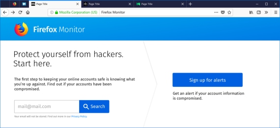Firefox Monitor, Firefox Monitor: Το tool που θα σου λέει αν οι λογαριασμοί σου έχουν παραβιαστεί!