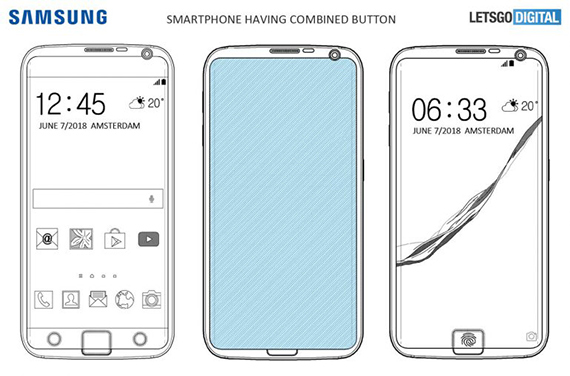samsung in display αισθητήρα αποτυπωμάτων πατέντα, Η Samsung ετοιμάζει in-display αισθητήρα αποτυπωμάτων που θα αλλάζει μέγεθος;