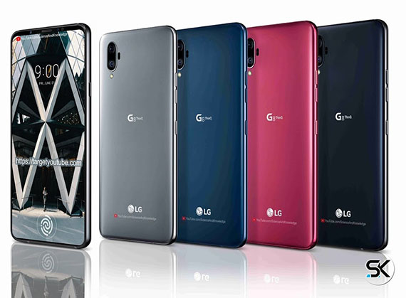 Το LG G8 ThinQ, Το LG G8 ThinQ σε concept video με bezel-less σχεδιασμό και hi-end specs