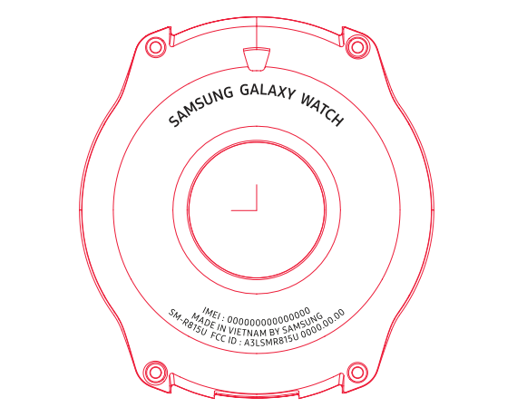 Το Samsung Galaxy Watch, Το Samsung Galaxy Watch περνά από τον FCC με οθόνη 1.19’’, LTE,  Wi-Fi και Bluetooth