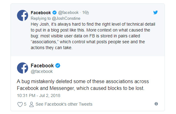 bug facebook unblock χρήστες αποκλεισμένοι, Bug στο Facebook κάνει unblock τους χρήστες που έχουμε αποκλείσει
