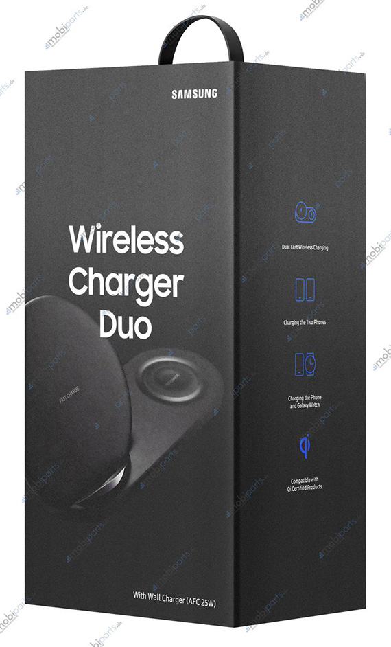 Wireless Charger Duo ασύρματη φόρτιση note 9 galaxy watch, Wireless Charger Duo για ταυτόχρονη ασύρματη φόρτιση των Note 9 και Galaxy Watch