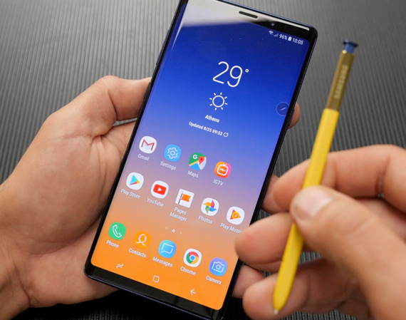 , Samsung Galaxy Note 9 ελληνικό hands-on video review