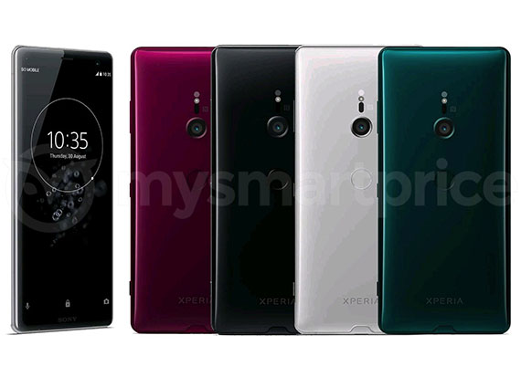 Sony Xperia XZ3, Sony Xperia XZ3: Διέρρευσαν τα χρώματα πριν την επίσημη παρουσίαση στην IFA 2018