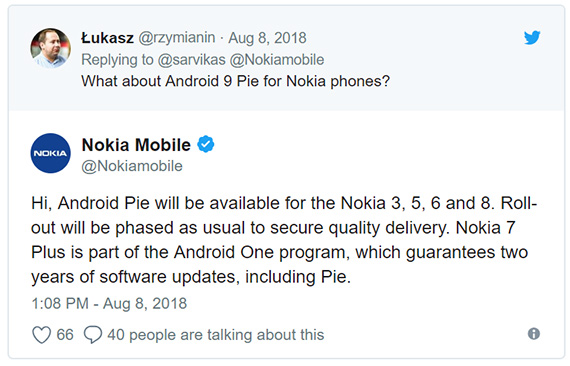 nokia smartphone αναβάθμιση android pie, Η Nokia ανακοίνωσε τα smartphone που αναβαθμίζονται σε Android Pie