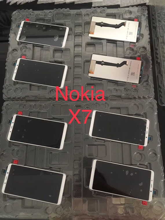 Nokia 9 και X7, Nokia 9 και X7: Διαρρέουν τα πρόσθια panels αποκαλύπτοντας οθόνες χωρίς notch;