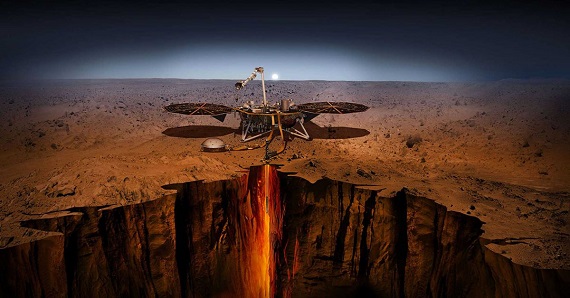 μη επανδρωμένο όχημα Insight NASA προσγείωση Άρης πολύμηνο ταξίδι, Το μη επανδρωμένο όχημα Insight από τη NASA προσγειώθηκε στον Άρη μετά από πολύμηνο ταξίδι