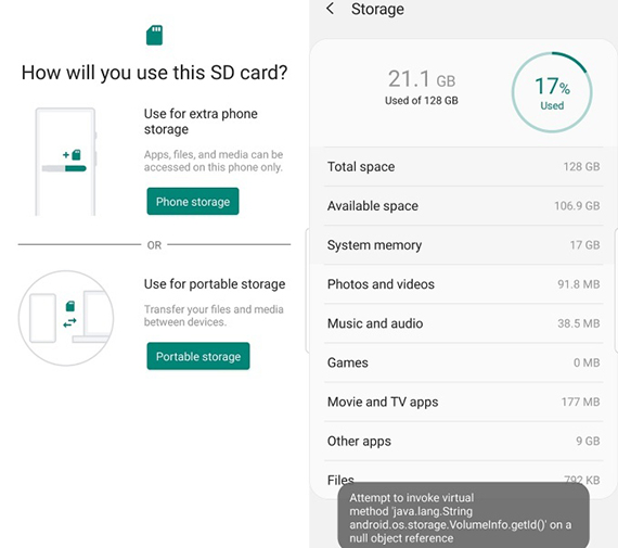 Samsung επαναφέρει εγκατάσταση apps microSD Android Pie, Η Samsung επαναφέρει την εγκατάσταση των apps στη microSD μέσω Android Pie;