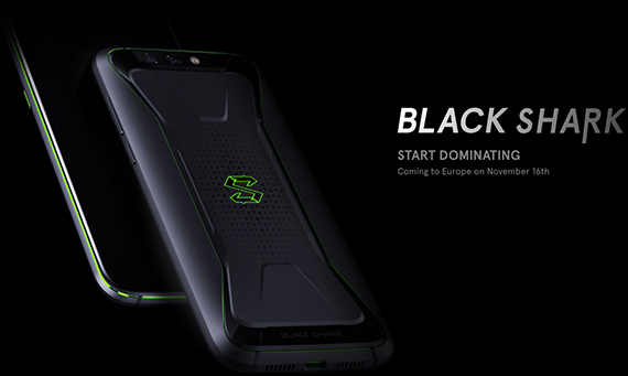 blackshark έρχεται ευρώπη ελλάδα 16 νοεμβρίου online store xiaomi, Το BlackShark έρχεται στην Ευρώπη και την Ελλάδα στις 16 Νοεμβρίου μέσω του online store της Xiaomi