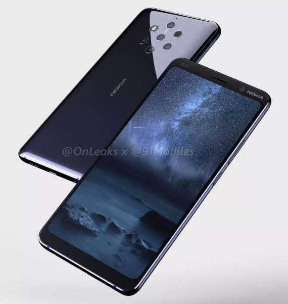 Nokia 9 PureView πέντε κάμερες αποκαλύπτεται τέλη Ιανουαρίου 2019, Το Nokia 9 PureView με τις πέντε κάμερες στο πίσω μέρος αποκαλύπτεται στα τέλη Ιανουαρίου 2019;