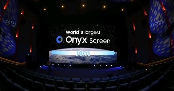 Samsung αποκάλυψε μεγαλύτερη Onyx Cinema LED οθόνη κόσμο, Η Samsung αποκάλυψε τη μεγαλύτερη Onyx Cinema LED οθόνη στον κόσμο