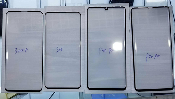 Φωτογραφίες δείχνουν τζάμι Huawei P30 Pro μικρό notch, Φωτογραφίες δείχνουν το τζάμι του Huawei P30 Pro με μικρό notch