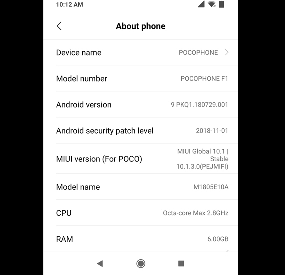 Ξεκίνησε αναβάθμιση Pocophone F1 Android 9 Pie, Ξεκίνησε η αναβάθμιση του Pocophone F1 σε Android 9 Pie