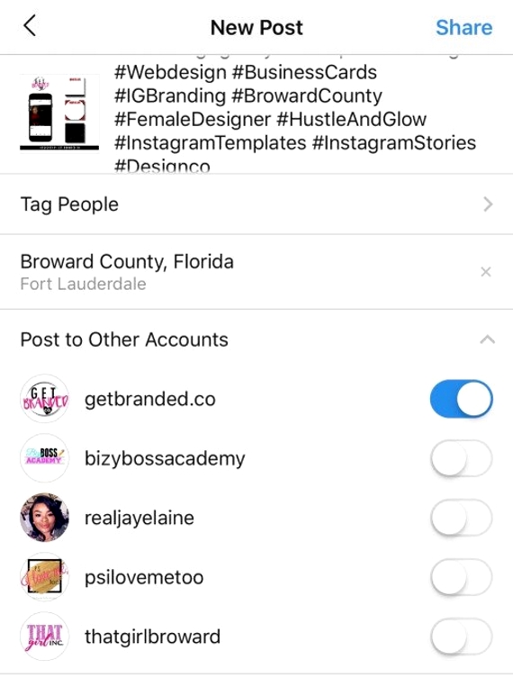 instagram, Instagram: Tαυτόχρονη δημοσίευση σε διαφορετικούς λογαριασμούς από σήμερα