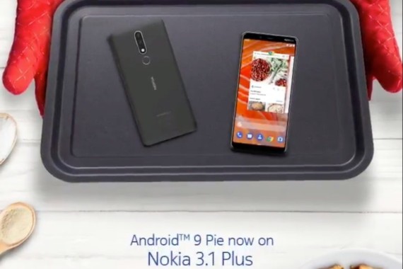 Nokia 3.1 Plus, Το Nokia 3.1 Plus υποδέχεται το Android Pie