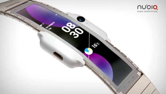 Nubia Flex your Life, Η Nubia θα παρουσιάσει smartphone που θα φοριέται στο χέρι [MWC 2019]