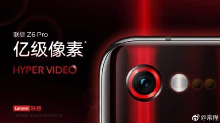 Lenovo Z6 Pro: Το πρώτο smartphone με κάμερα 100 Megapixel;