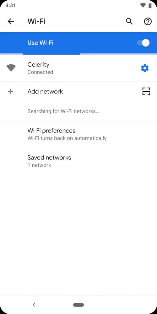 Android Q, Android Q: Με χρήση QR code, NFC ή Bluetooth LE, η σύνδεση στα WiFi δίκτυα