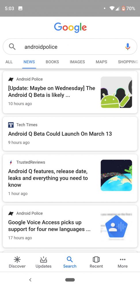 Google Search, Google Search: Η νέα εμφάνιση της Android εφαρμογής σύντομα διαθέσιμη για όλους