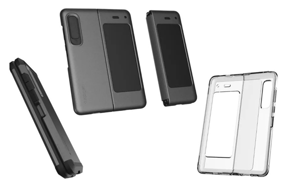 Samsung Galaxy Fold, Samsung Galaxy Fold: Έτοιμες οι πρώτες θήκες για το foldable smartphone δια χειρός Spigen