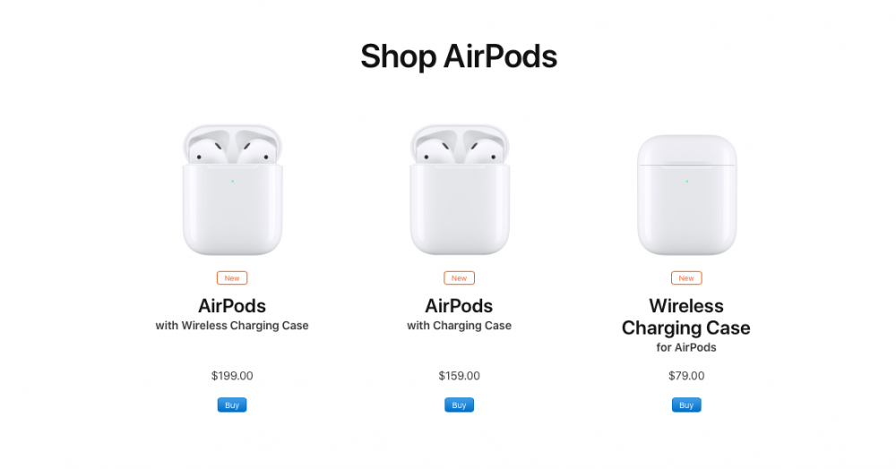 Νέα Apple Airpods, Νέα Apple Airpods με H1 chip, θήκη ασύρματη  φόρτισης και Hey Siri