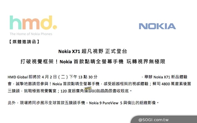 Nokia 8.1 Plus, Nokia 8.1 Plus: Στις 2 Απριλίου η επίσημη παρουσίαση