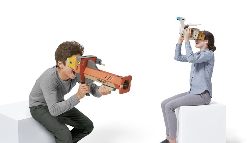 Labo VR, Η Nintendo ανακοίνωσε το Labo VR για το Switch