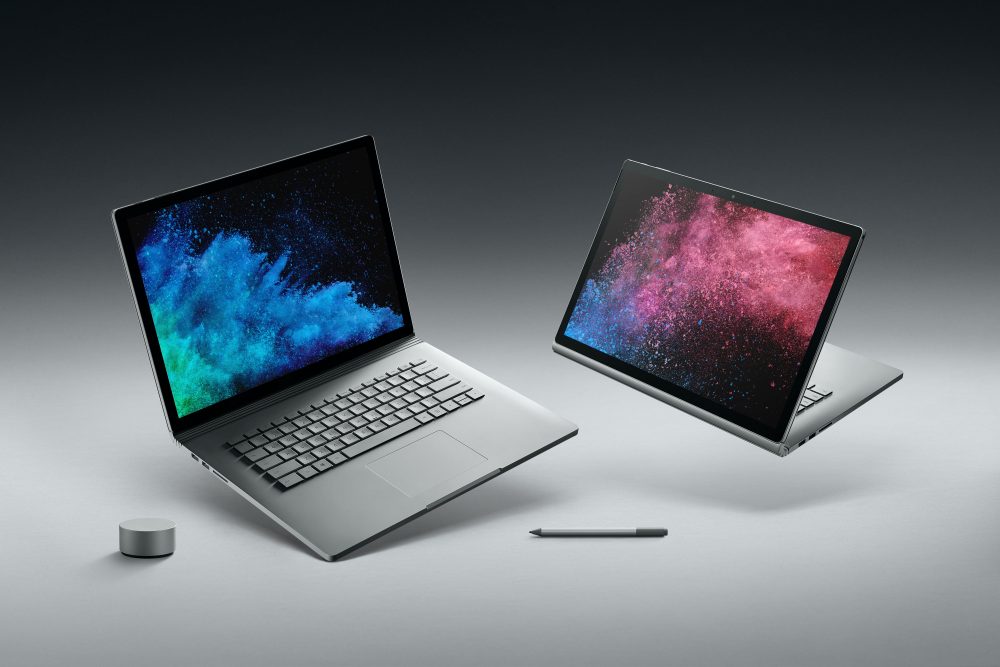 Microsoft Surface Book 2, Microsoft Surface Book 2: Νέα έκδοση με τετραπύρηνο Intel Core i5 8ης γενιάς
