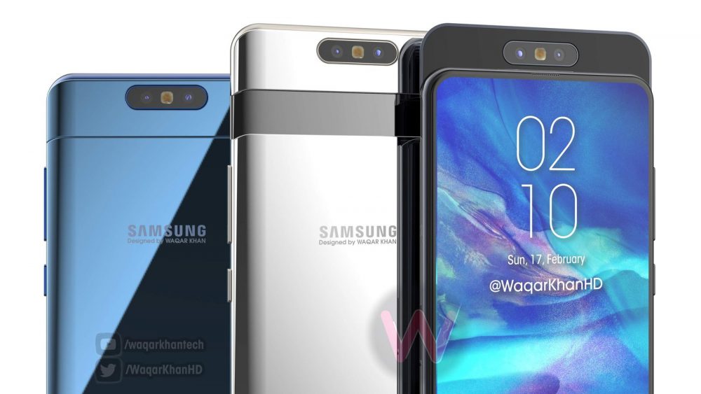Samsung Galaxy A90, Samsung Galaxy A90: Θα έχει Snapdragon 7150, 48MP κάμερα και ταχυφόρτιση 25W