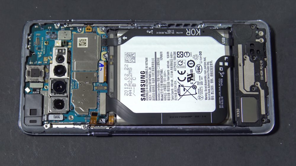 Samsung Galaxy S10 5G, Samsung Galaxy S10 5G: Teardown αποκαλύπτει πόσο δύσκολη είναι η αλλαγή της οθόνης