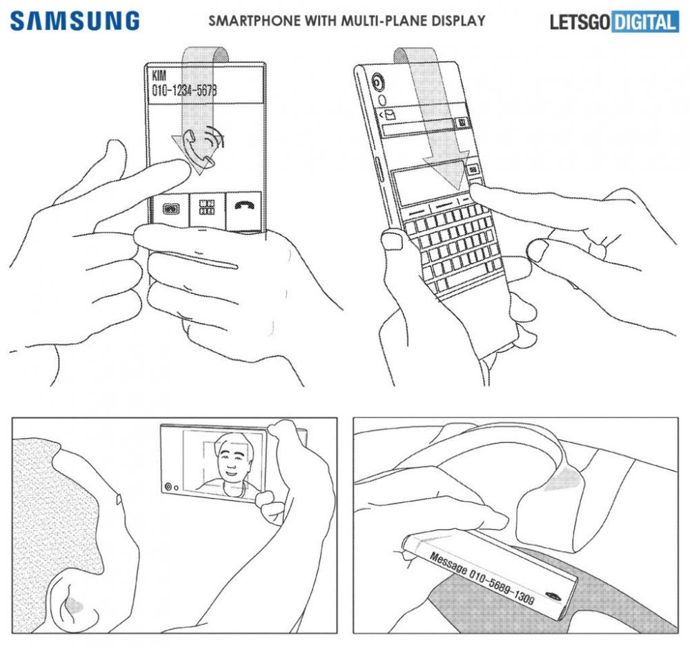 Samsung, Samsung: Ετοιμάζει τηλέφωνο με wraparound οθόνη που θα καλύπτει σχεδόν το 100% του σώματος