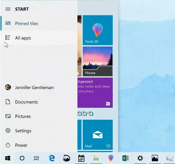 Windows 10 May 2019 Update, Windows 10 May 2019 Update: Βελτιωμένο σχεδιασμό, αύξηση επιδόσεων συστήματος και Start Menu app