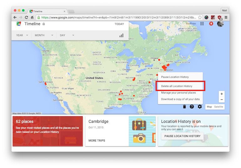Google, Google Maps: Πώς να εμποδίσετε την καταγραφή της τοποθεσίας σας