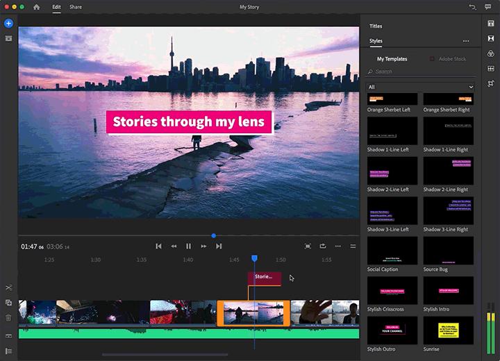 Adobe Premiere Rush CC, Adobe Premiere Rush CC: Τώρα διαθέσιμο και σε Android, δωρεάν με Creative Cloud συνδρομή