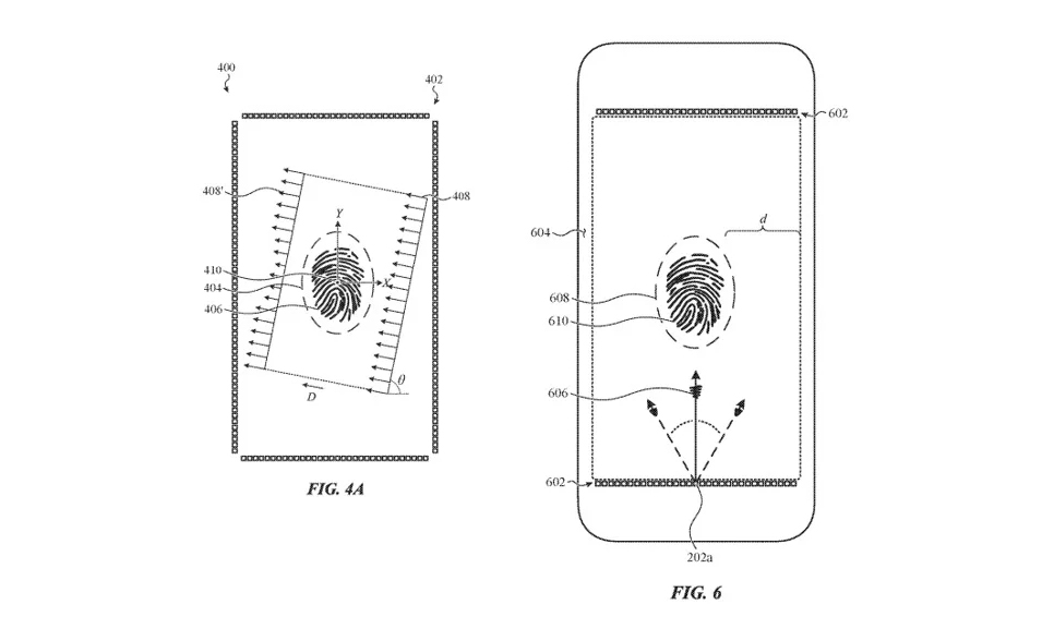 Apple, Apple: Κατέθεσε πατέντες για τη δημιουργία fullscreen fingerprint με τεχνολογία ακουστικής απεικόνισης