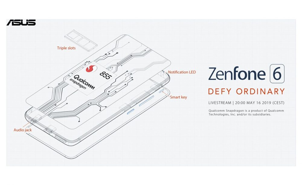 , Asus ZenFone 6: Επίσημο leak επιβεβαιώνει τον Snapdragon 855, θύρα ακουστικών και διπλή SIM