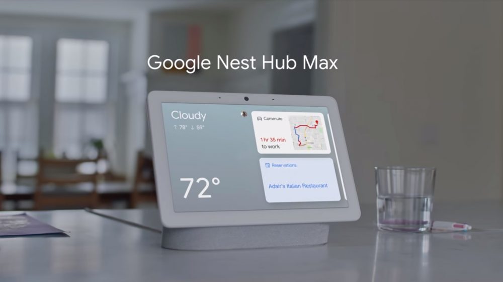Google Nest Hub Max, Google Nest Hub Max: Λειτουργεί ως κάμερα ασφαλείας και πίνακας ελέγχου έξυπνων συσκευών