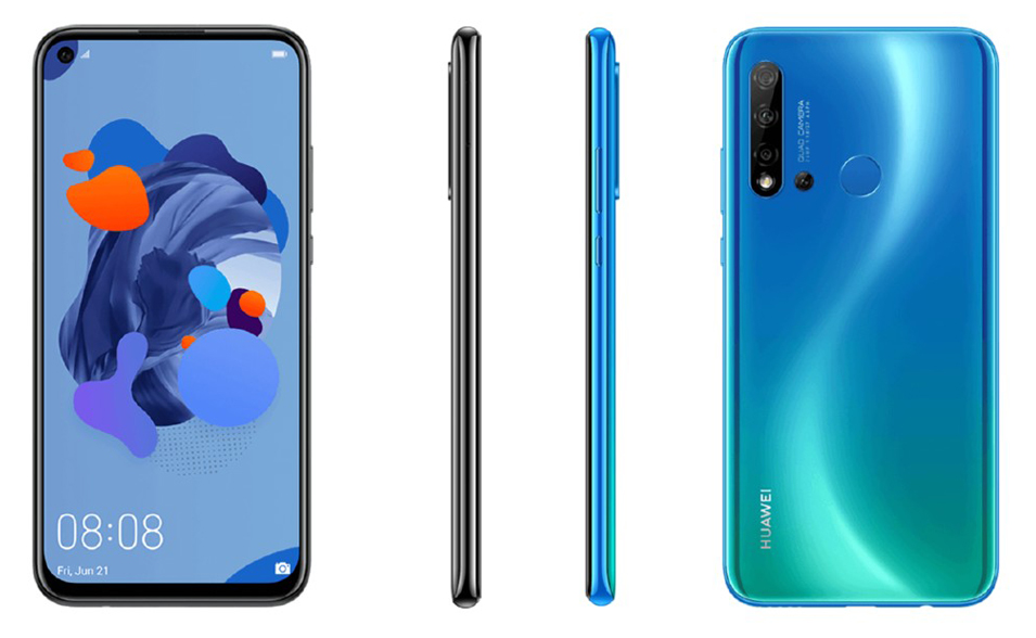Huawei P20 Lite (2019), Huawei P20 Lite (2019): Τετραπλή κάμερα, γυάλινο πίσω πλαίσιο, οθόνη 5,84 ιντσών και τιμή 279€