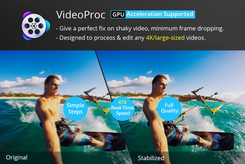 VideoProc, VideoProc: All-in-One λογισμικό επεξεργασίας βίντεο μαζί με downloader και screen recorder