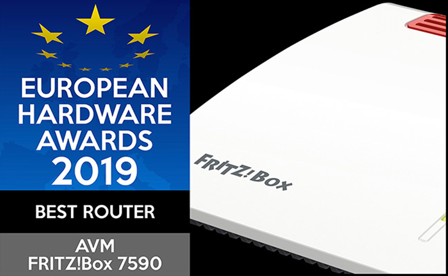 FRITZ! Box 7590, FRITZ! Box 7590: Το καλύτερο router του 2019 σύμφωνα με τα European Hardware Awards