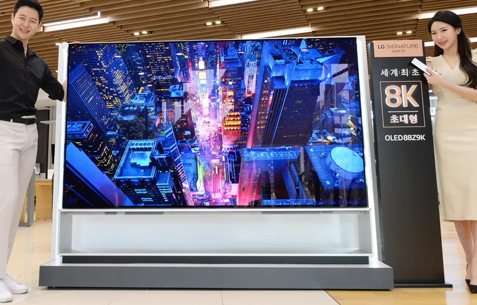 LG 88Z9, LG 88Z9: Θα κυκλοφορήσει σύντομα η πρώτη 8K OLED τηλεόραση στον κόσμο