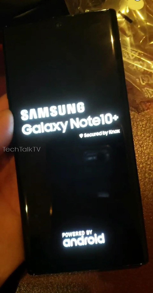 Samsung Galaxy Note 10+, Samsung Galaxy Note 10+: Διέρρευσαν οι πρώτες live φωτογραφίες
