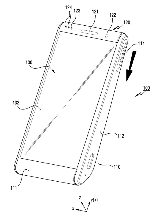 Samsung, Samsung: Κατέθεσε δίπλωμα ευρεσιτεχνίας για rollable smartphone