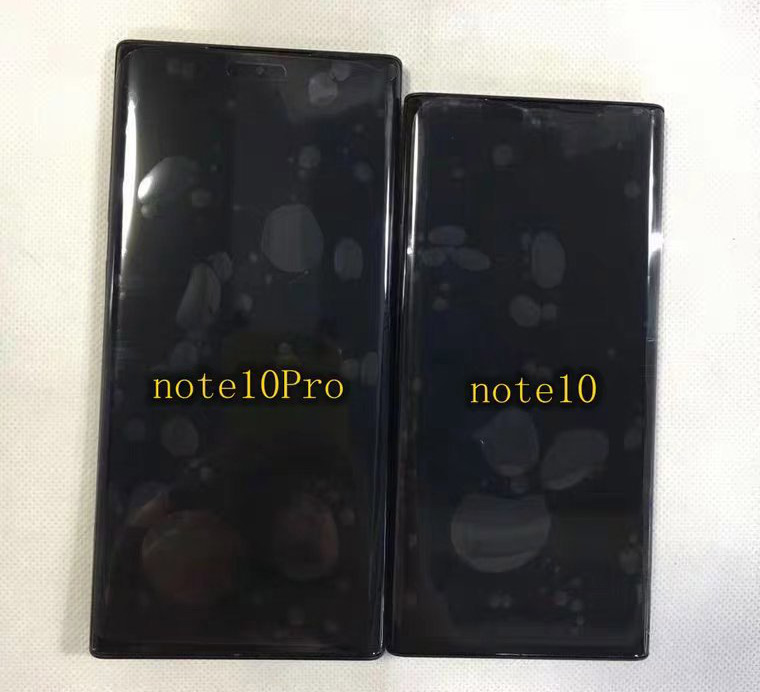 Galaxy Note 10, Live φωτογραφίες των Galaxy Note 10 και Note 10+