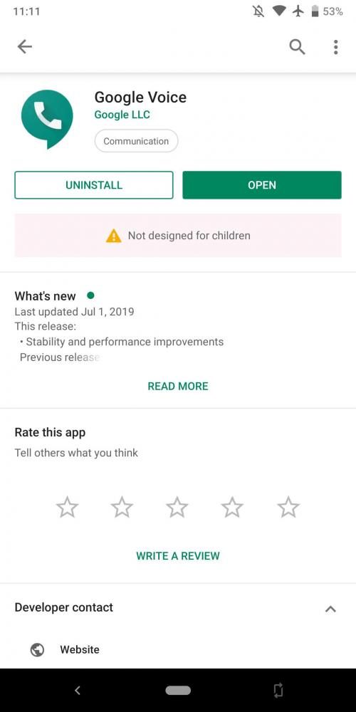 Not designed for children, &#8220;Not designed for children&#8221; προειδοποίηση θα εμφανίζεται στις εφαρμογές του Play Store