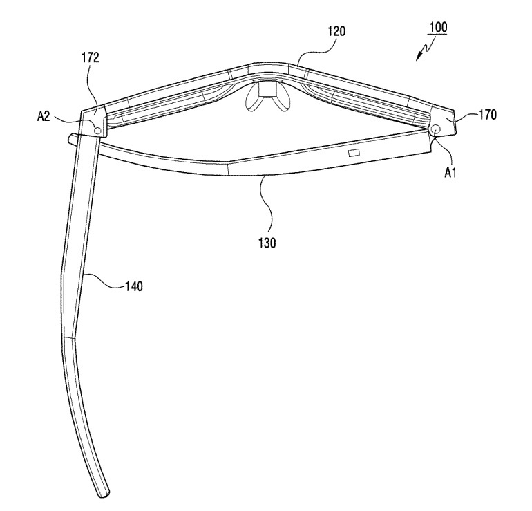 Samsung, Η Samsung κατέθεσε πατέντα για γυαλιά AR