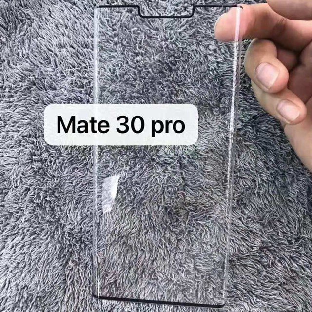 Mate 30 Pro, Huawei Mate 30 Pro: Εμφανίστηκαν κάποια προστατευτικά οθόνης