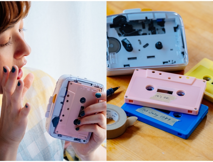 Ninm It' OK, Ninm It&#8217; OK: Η αναβίωση του Walkman με Bluetooth για σύνδεση ασύρματων ακουστικών ή ηχείου [βίντεο]