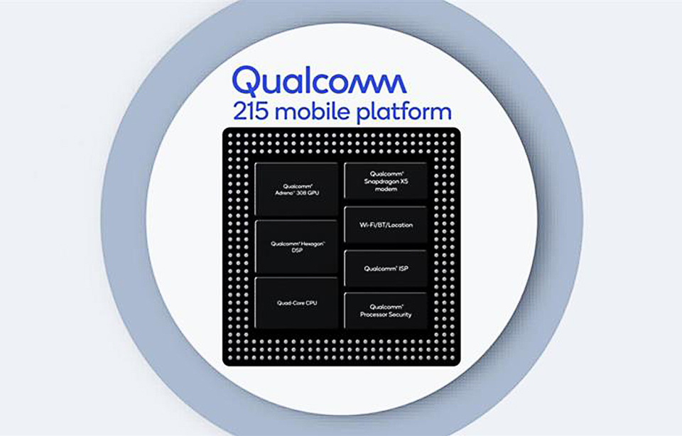 Qualcomm Snapdragon 215, Qualcomm Snapdragon 215: Είναι 50% πιο γρήγορος από τον SD 212 και έχει 28% γρηγορότερη GPU
