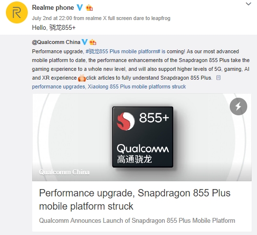 Redmi, Redmi και Realme ετοιμάζουν μοντέλα smartphones με Snapdragon 855+